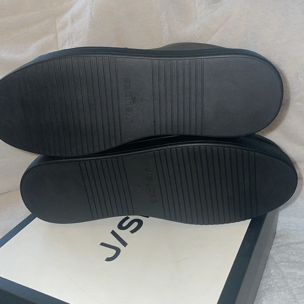 NWT J/SLIDES NOCARINA Cactus and Black Leather Sneaker - Picture 12 of 13